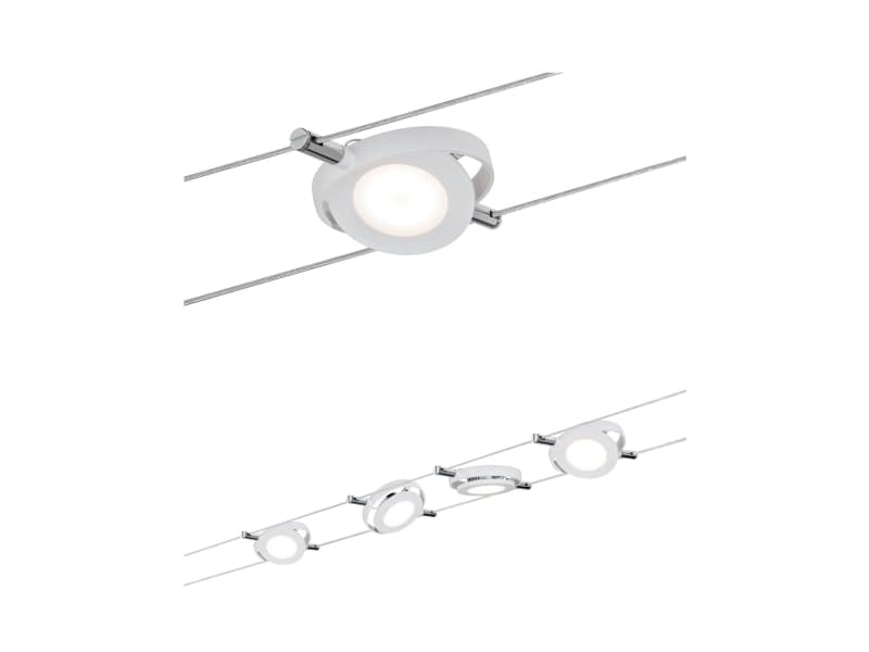 Paulmann 501.07, Smart lighting spot, Vit, Bluetooth, Integrerad LED, 2700 K, 6500 K