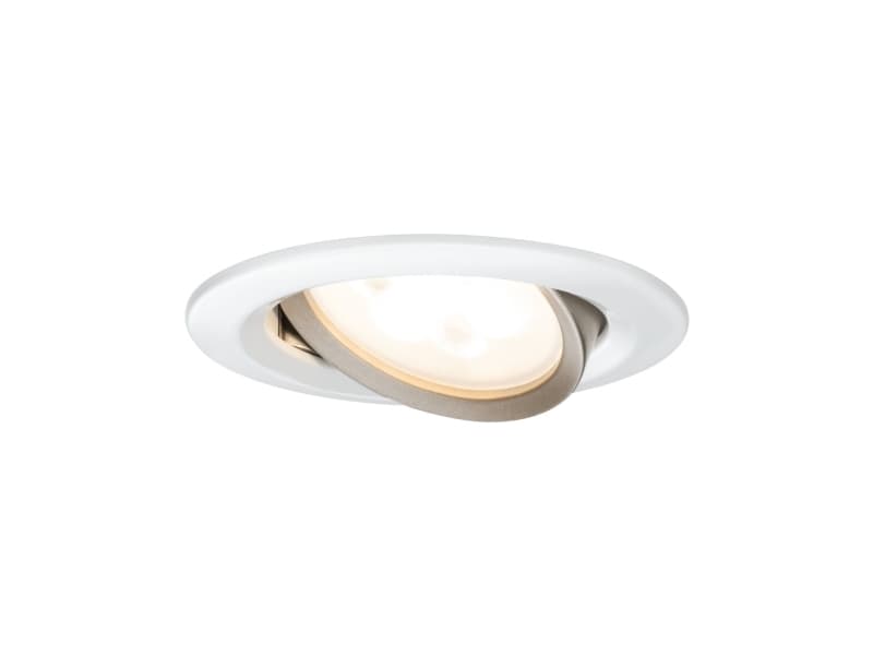 Paulmann 936.50, Nedtryckbar spotlight, GU10, 1 lampor, LED, 5 W, 2700 K
