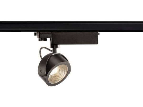 SLV Højvolt-skinnesystem-lampe 17 W Sort