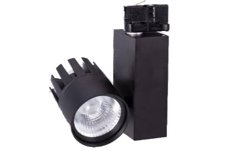 OPPLE Lighting LEDSpot3C-P 45W-4000-36D-BL, Utanpåliggande spotlight, 1 lampor, LED, 45 W, 4000 K, Svart