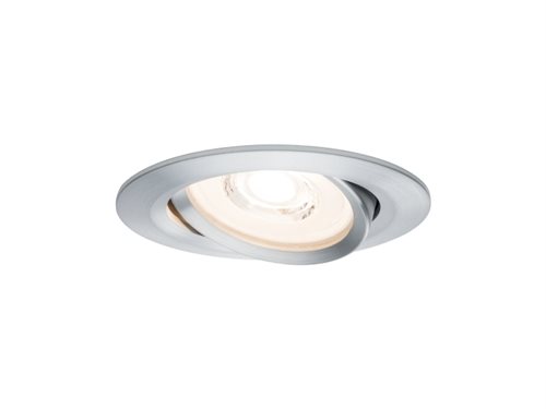 Bild av Paulmann 939.43, Recessed lighting spot, 1 lampor, LED, 6,8 W, 2700 K, Silver