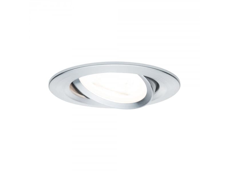 Paulmann 934.32, Nedtryckbar spotlight, GU10, 1 lampor, LED, 6,5 W, 2700 K