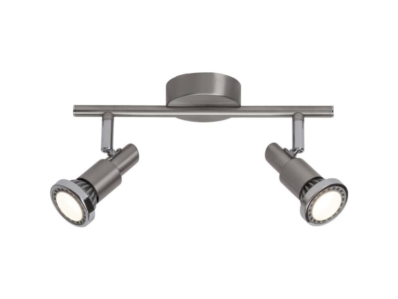 Brilliant Ryan G57413/77 Loft-spotlights LED (RGB) GU10 6 W Jern, Krom