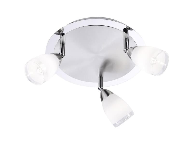 LeuchtenDirekt Vino 11893-55 Loft-spotlights LED (RGB) G9 6 W Stål