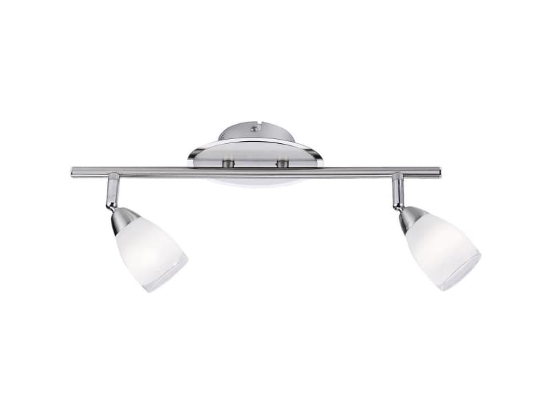 LeuchtenDirekt Vino 11892-55 Loft-spotlights LED (RGB) G9 4 W Stål