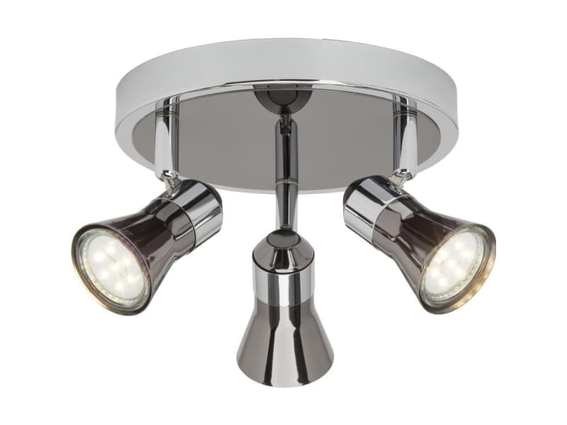 Brilliant Jupp G18334/76 Loft-spotlights LED (RGB) GU10 7.5 W Krom, Sort