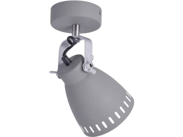 LeuchtenDirekt Eva 11050-15 Loft-spotlights LED (RGB) E27 60 W Grå
