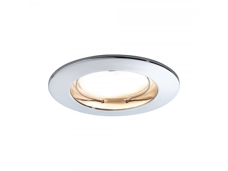 Paulmann -3959, Nedtryckbar spotlight, 1 lampor, LED, 7 W, 2700 K, Krom