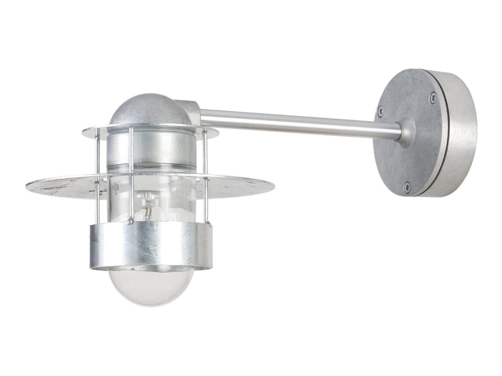 Louis Poulsen Albertslund Short - Vägg-/taklampa - E27 - 100 W - klar, galvaniserad