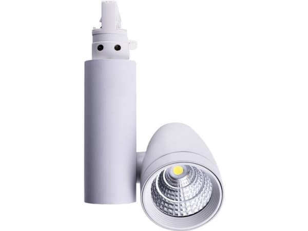 Heitronic RAIO 26064 Højvolt-skinnesystem-lampe LED indbygget 12 W Aluminium