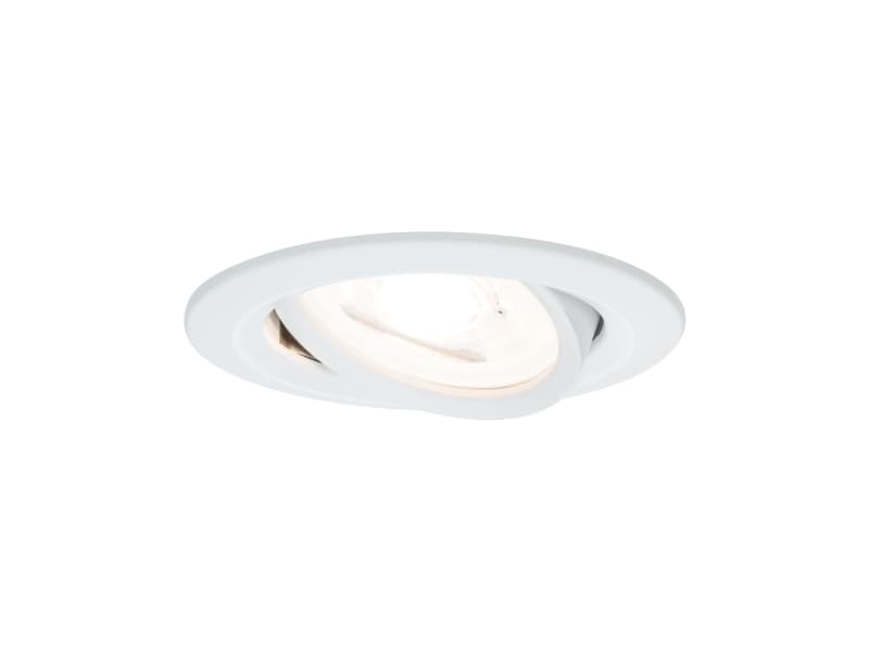 Paulmann 936.39, Nedtryckbar spotlight, GU10, 1 lampor, LED, 230 V, Vit