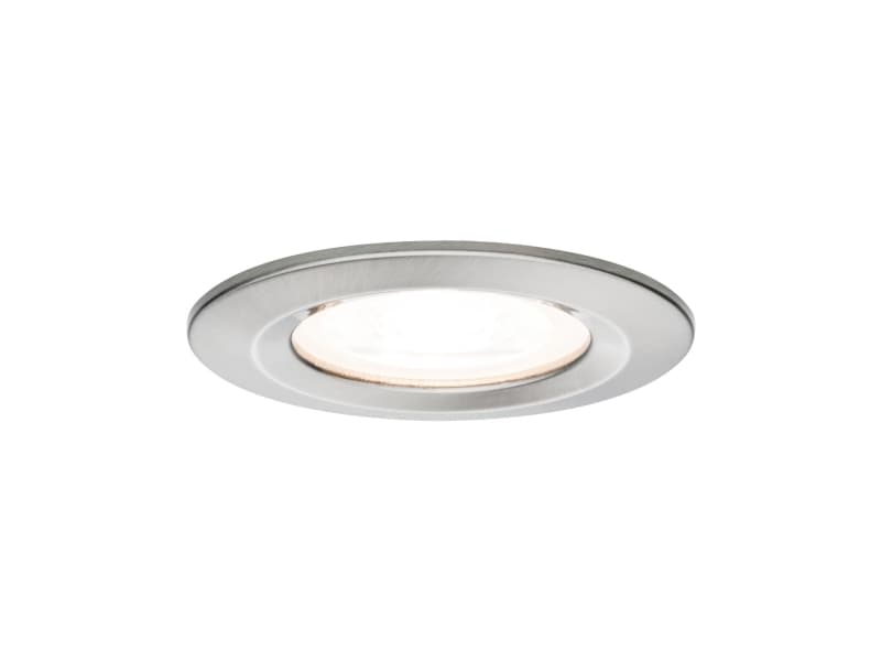 Paulmann 935.99, Nedtryckbar spotlight, GU10, 1 lampor, 460 LM, 230 V, Silver