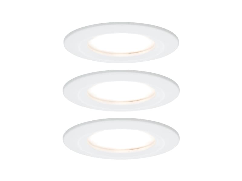 Paulmann 934.60, 3 lampor, LED, 19,5 W, 460 LM, Vit