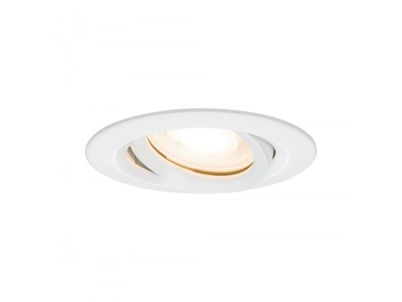 Paulmann 928.97, Nedtryckbar spotlight, GU10, 1 lampor, LED, 2700 K, Vit