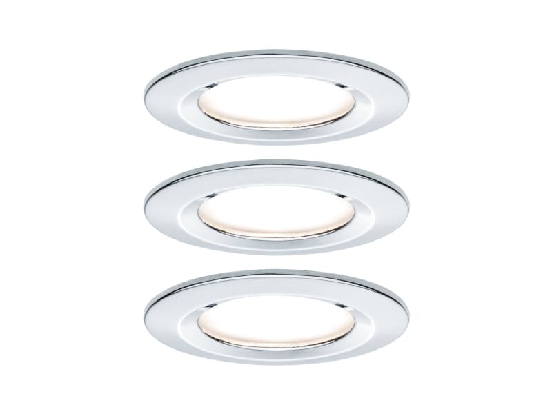 Paulmann 934.63, 3 lampor, LED, 19,5 W, 460 LM, Krom