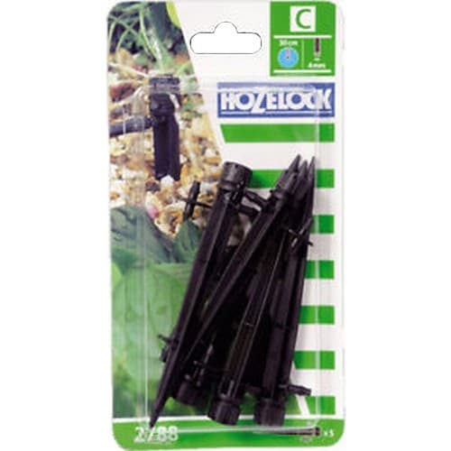 Hozelock 0-40lph justerbar minysprinkler på insats (paket med 5)