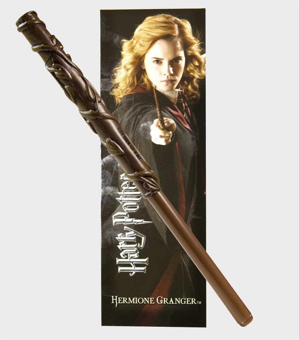 Harry Potter - Hermiones Wand Kuglepen & Bogmærke