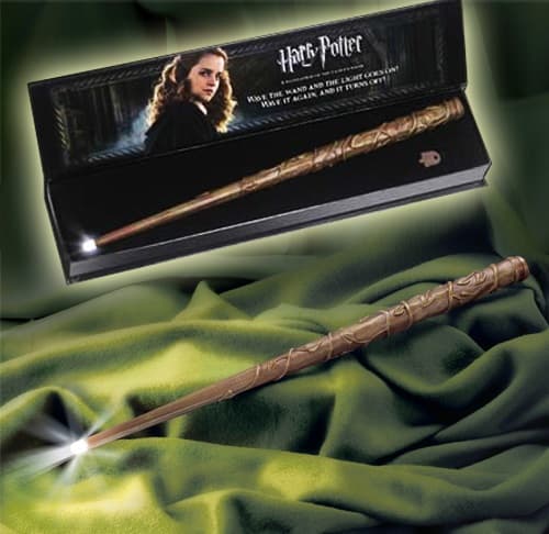 Hermione Tryllestav Med Lysende Spids