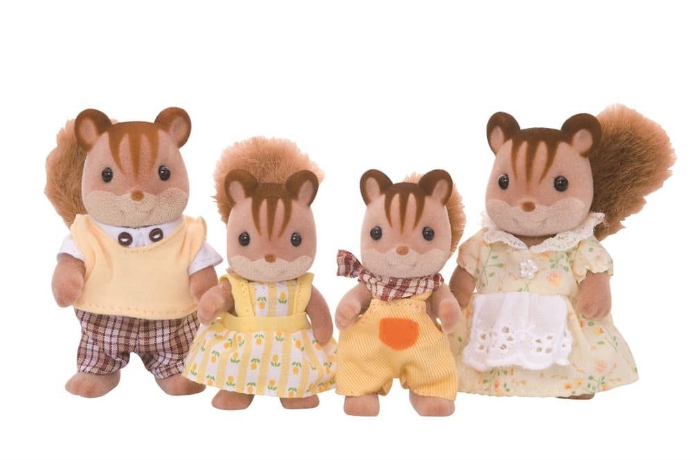 Sylvanian Families, Familjen Ekorre Valnöt