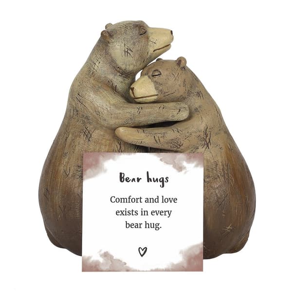 Something Different Bear Hug Couple Ornament