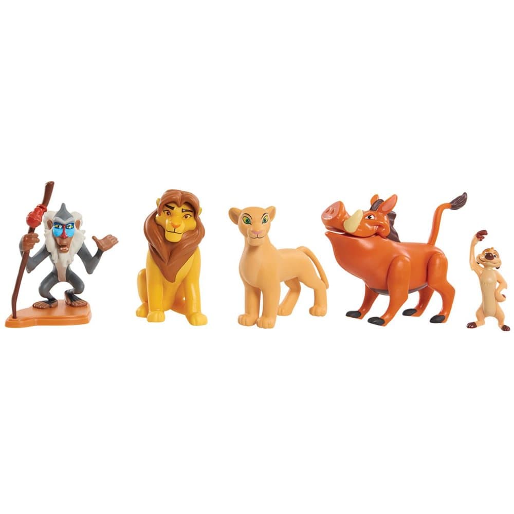 The Lion King - 5x Samlefigurer