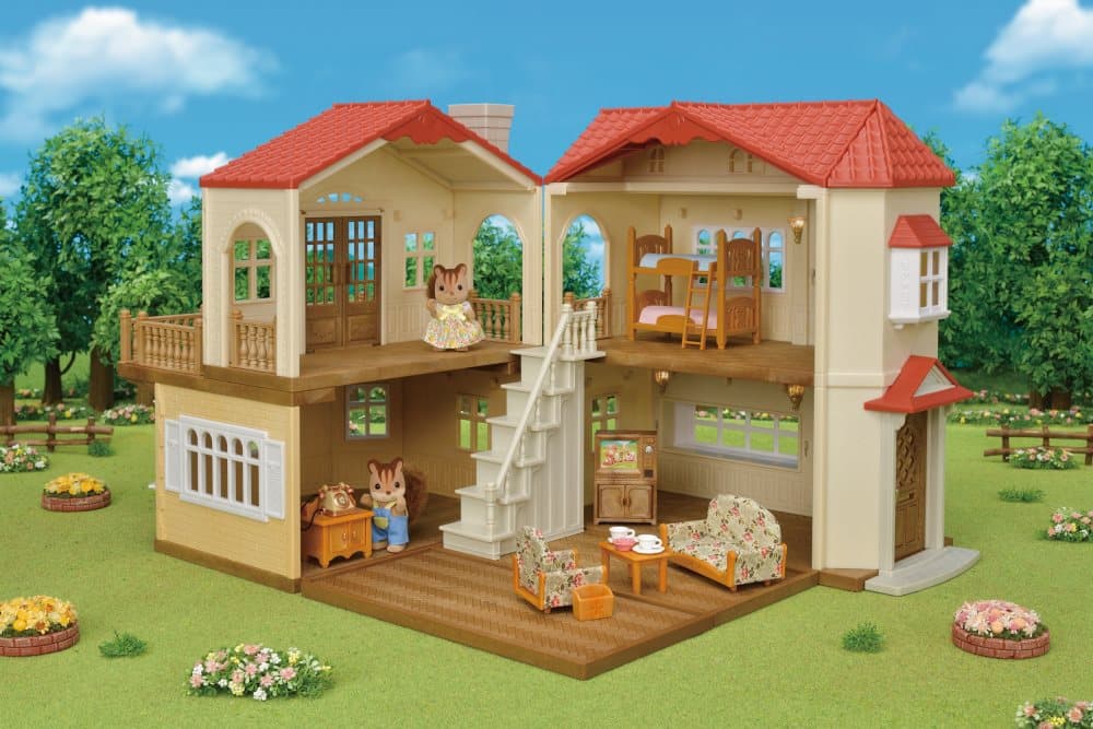 Sylvanian Families Bostadshuset med Belysning Gift Set