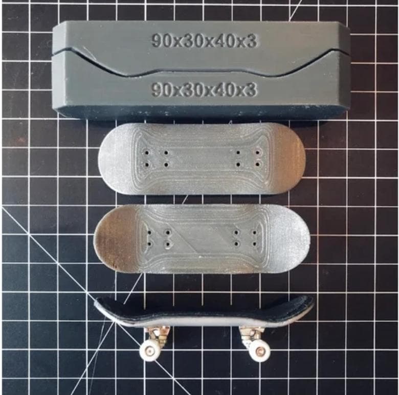Form: Fingerboard Greppbräda (styrelser, formar, formare, hjulmutter)