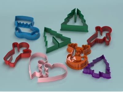 Puzzle" Christmas Cookie cutters