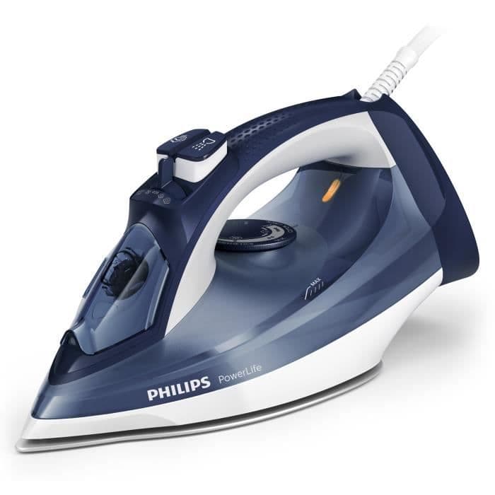 PHILIPS GC2994 / 27 PowerLife -höyrysilitysrauta - 2300W - tummansininen