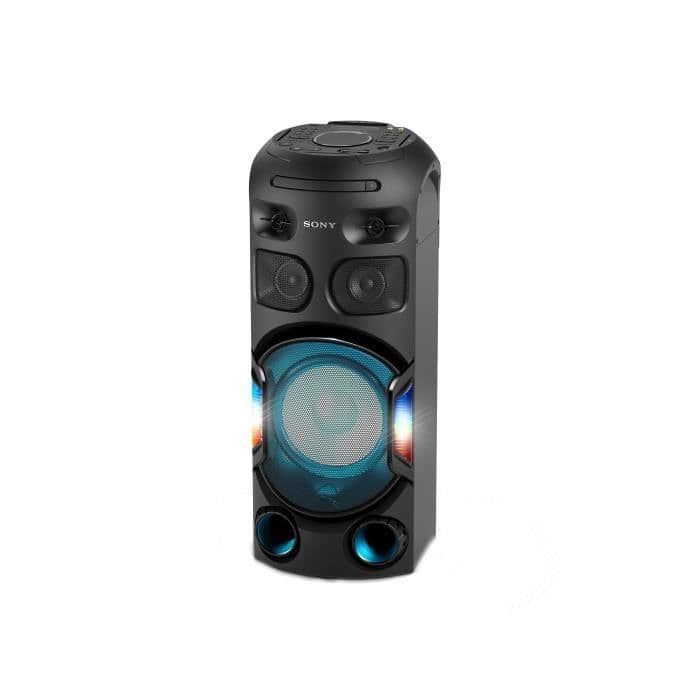 SONY MHCV42D.CEL Golvstående högtalare - Bluetooth - Bass Boost - Dolby Digital- Högeffekt monoblock med lysande CD / DVD