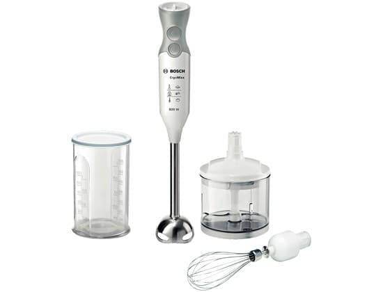Bosch ErgoMixx MSM66150 - Handmixer - 600 W - vit / grå