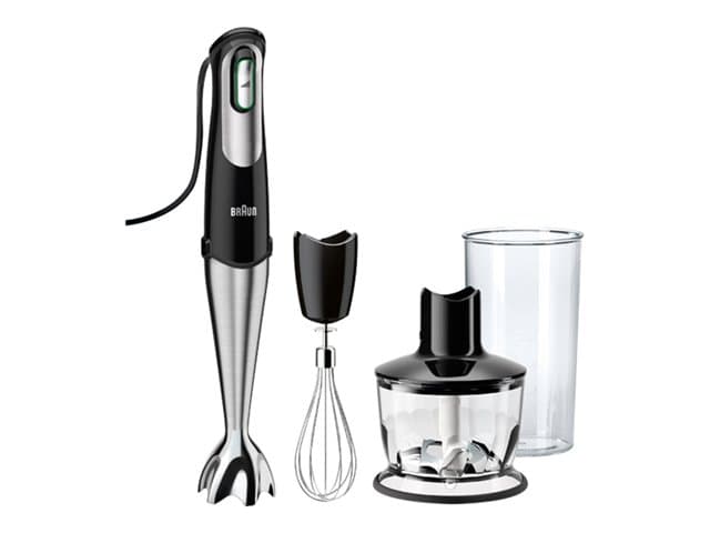 Braun Multiquick 7 MQ735 Sauce - Handmixer - 750 W - premiumsvart/rostfritt stål
