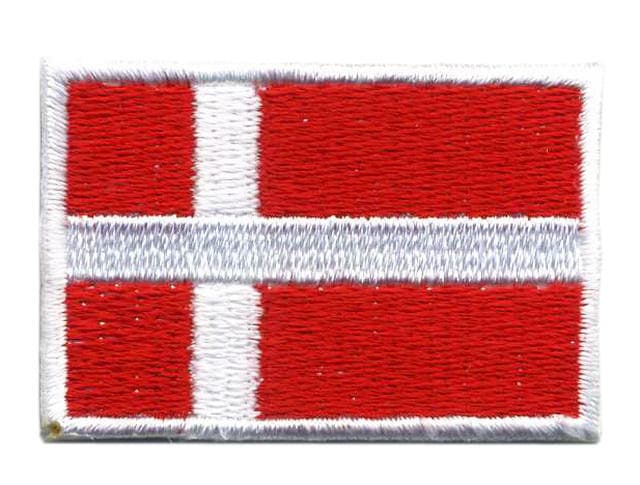 flag embroidered/badge patches L 4,5 cm H 3 cm