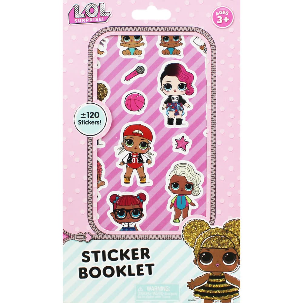 L.O.L. Surprise! LOL Stickers Booklet 120st Stickers