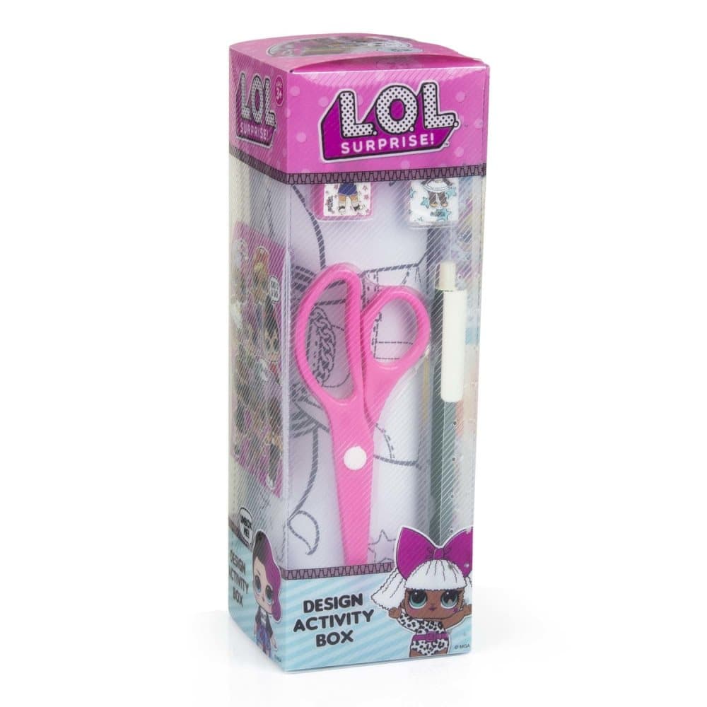 L.O.L. Surprise! LOL 26in1 Design Activity Box Stickers Pencils School Set