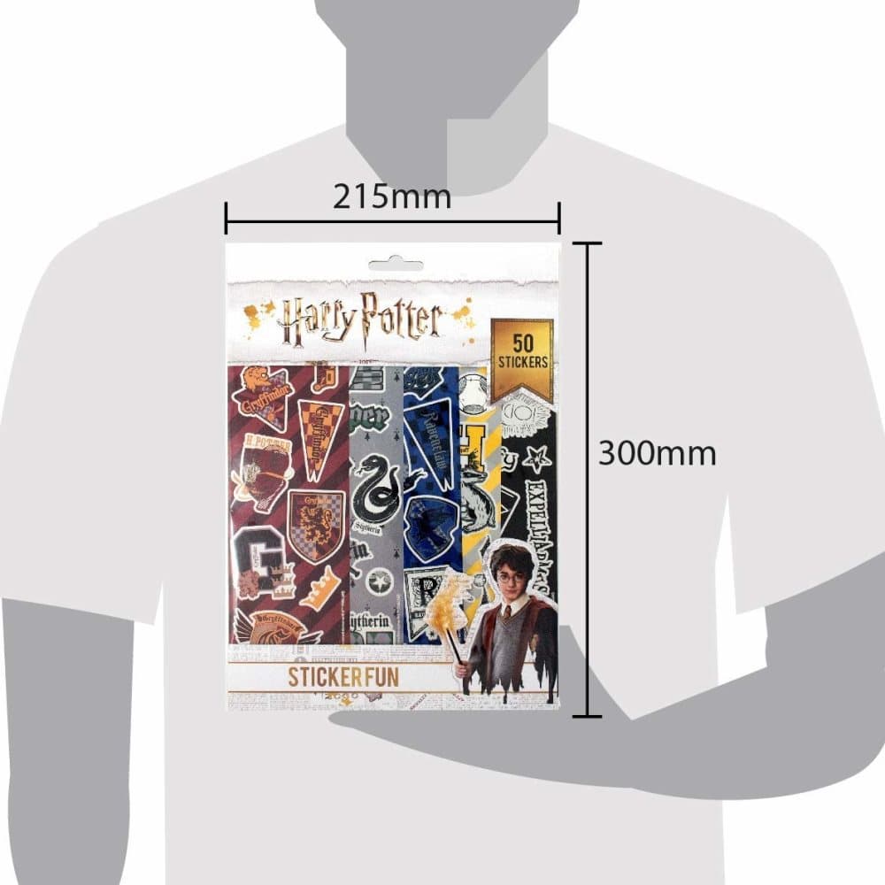 Harry Potter Gadget Decals 50st Genanvendelige Klistermærker