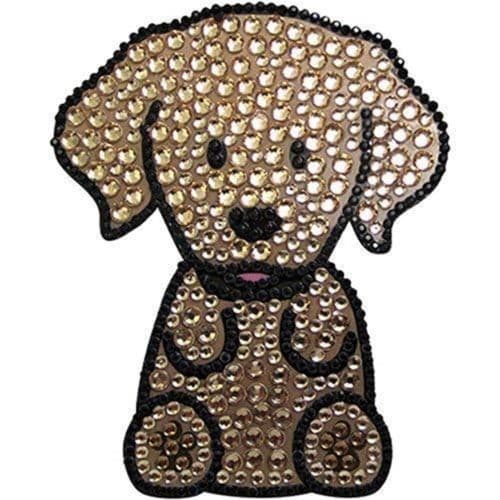 Foufou Dog Rhinestone Sticker