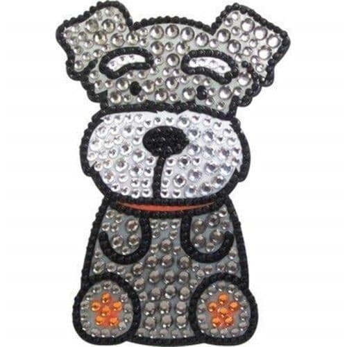 Foufou Dog Rhinestone Sticker