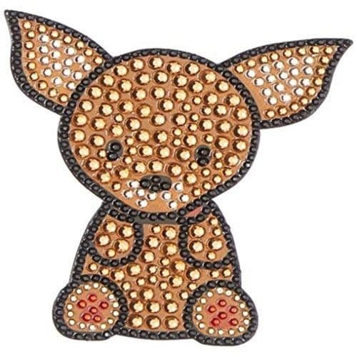 Foufou Dog Rhinestone Sticker