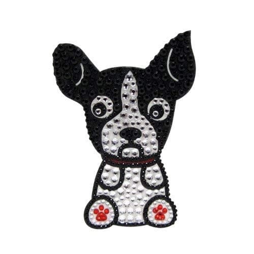 Foufou Dog Rhinestone Sticker