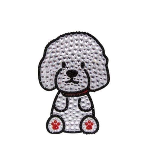 Foufou Dog Rhinestone Sticker