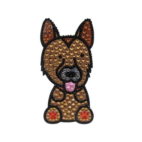 Foufou Dog Rhinestone Sticker