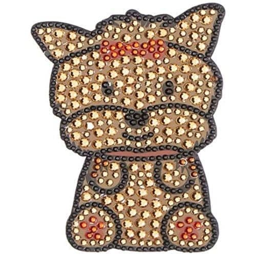 Foufou Dog Rhinestone Sticker