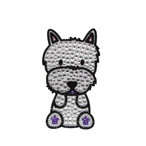 Foufou Dog Rhinestone Sticker