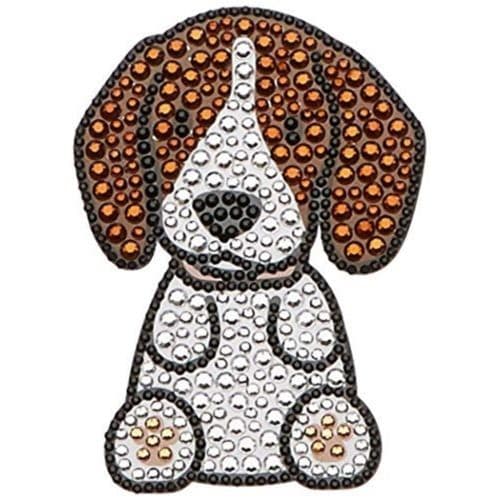 Foufou Dog Rhinestone Sticker