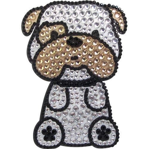 Foufou Dog Rhinestone Sticker