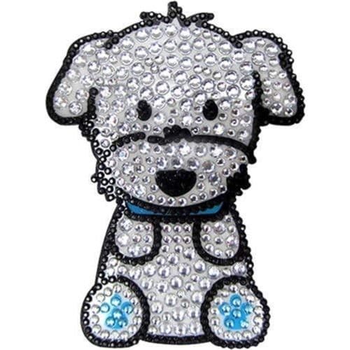 Foufou Dog Rhinestone Sticker