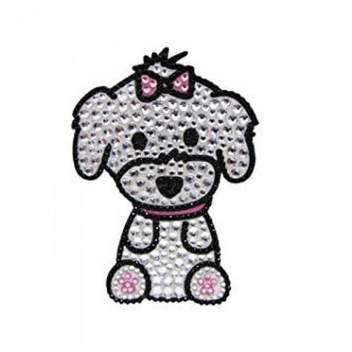Foufou Dog Rhinestone Sticker