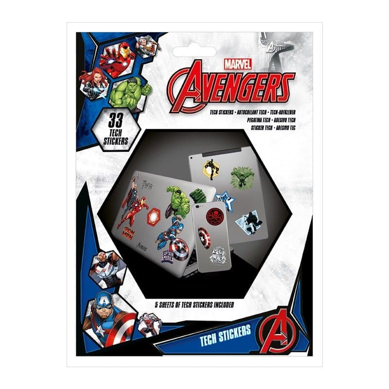 Marvel Avengers - 33x Klistermærker