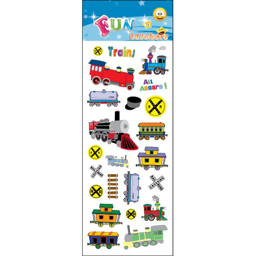 Fun Stickers All Aboard